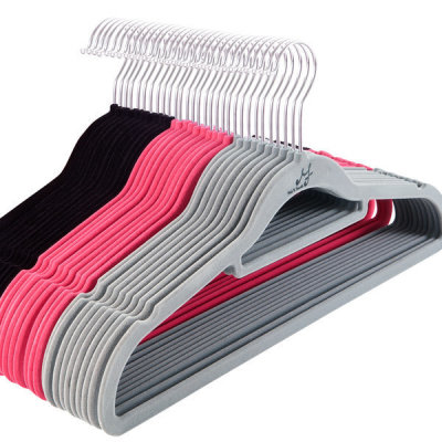 MF Magic House Velvet Non-Slip Standard Clothing Hanger 100p