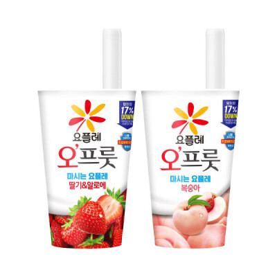 Offruit 3 Types 180g x15 / Strawberry Aloe Peach Blueberry