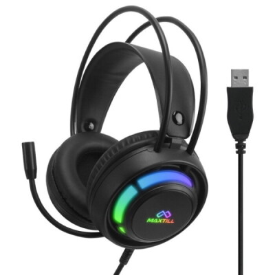 MAXTILL/MO-GH200U/USB/Headset/LED/Games/Gaming/Headset/Microphone/Onoff/PC/Laptop/Computer/FPS/PC Ba