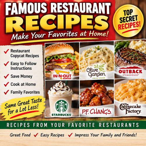TOP SECRET RESTAURANT RECIPES! Make your favorites at home!