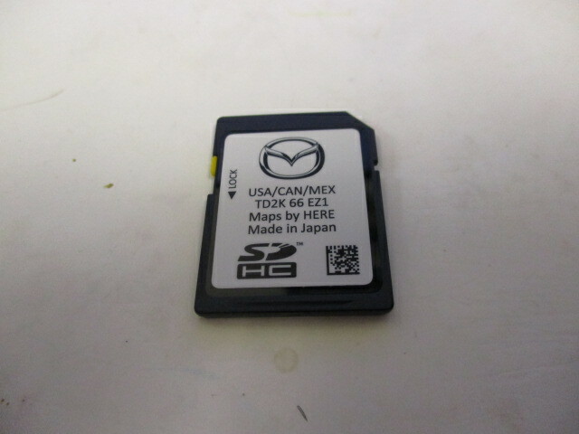 2021-2023 Mazda CX-30 Navigation SD Card TD2K66EZ1 see description on VIN