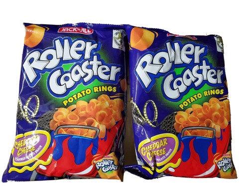 2 - Jack N Jill Roller Coaster Potato Rings cheese jack'n jill potatoes chips