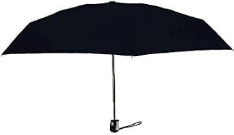 RainTamer 3425BL Mini Auto Open & Close Umbrella, Black - 42 in.