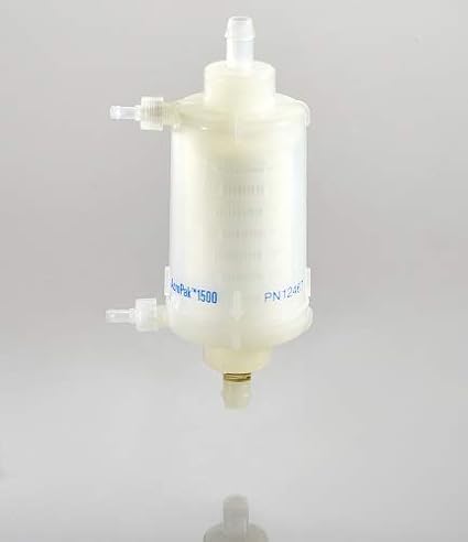 Pall 12467 AcroPak 1500 Filter Capsules with Supor EKV Membrane (Hydrophilic polyethersulfone), Pore Size 0.2 m, Sterile