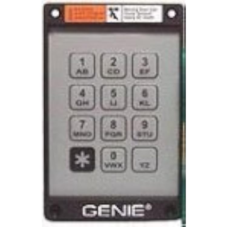 GENIE Garage Door Openers 20235R Keypad Only for KEP-1