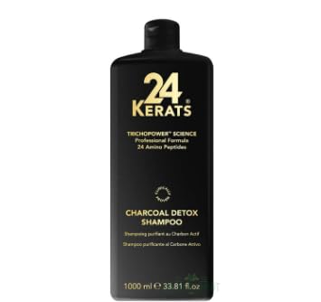 Detoxifying Shampoo | Charcoal & Bamboo Formula | pH 4.5-5.5 | Removes Build-Up & Excess Oil | Purifies & Refreshes Scalp | 33 oz