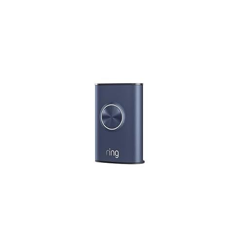 Ring Interchangeable Faceplate Compatible with Wired Doorbell Plus (2nd Gen), Polished Navy