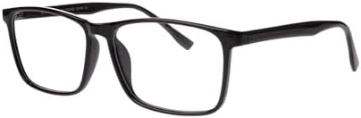 XPL Success SS-164 Eyeglass Frame, Black, 58-16-145mm