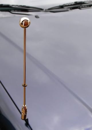 Automotive Flag Holder Diplomat-Z-Gold