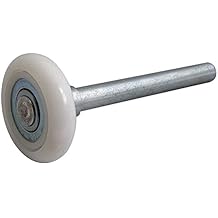 Fehr 2"" Diameter, 13 Ball Nylon Garage Door Rollers: 4"", 7 and 9 Stem Length (7 Inch, 10, pc), Zinc Plated, ROLL26NL