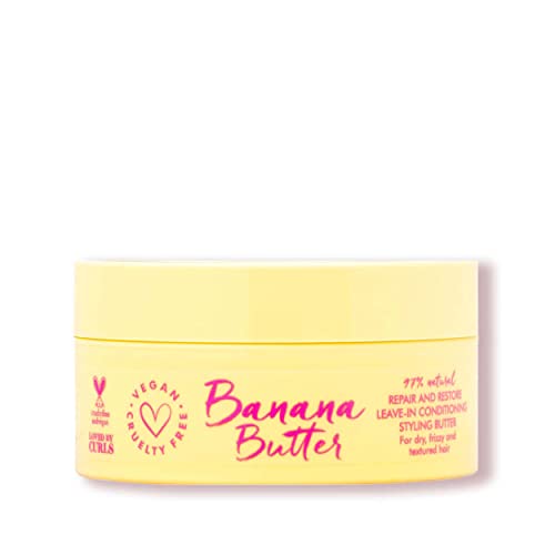 Umberto Giannini Coily Banana Butter Repair  Restore Leave-in Conditioner Vegan Cruelty Free 97% Natural