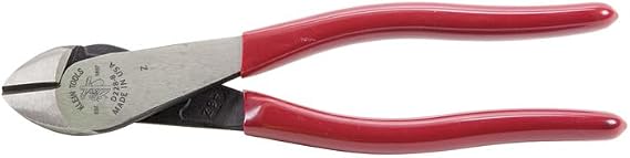 KLEIN TOOLS- Diagonal Cutting Pliers, High-Leverage, 8-Inch