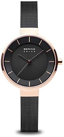 Bering Womens Watch Solar Movement - Solar Collection with Stainless Steel and Sapphire Crystal 14631- Bracelet Watches