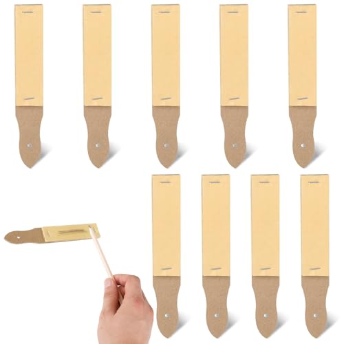 9 Pcs Sandpaper Sharpener Sketch Pencil Sharpener Sandpaper Charcoal Pencil Pointer Drawing Tools Sanders Art Drawing Tool Pencil Board for Sharpening Pastel Sticks, Crayons, Charcoal 12 SheetsPcs