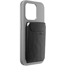 Peak Design Mobile Wallet, Weatherproof Nylon Fabric, Connects to Mobile Cases, MagSafe Compatible, for iPhone, Samsung and Google Pixel Phones
