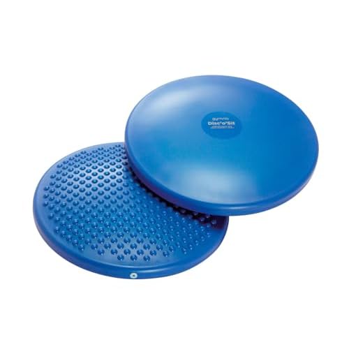 Gymnic Disc o Sit Inflatable Seat Cushion, Blue