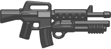 BrickArms 2.5 Scale Weapon M16DBR Masterkey Gunmetal