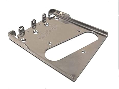 Vibramate V5-TEV Stage II Scalloped Ashtray Bridge Only - Chrome