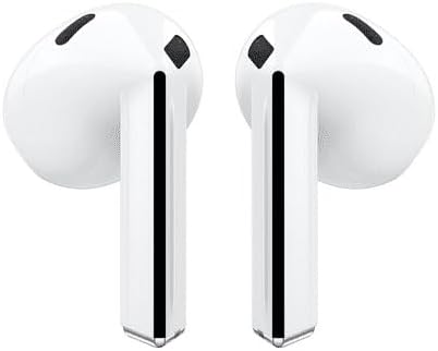 Samsung Galaxy Buds3 (2024, ANC) Water Resistant, AI Real-Time Language Interpreter, True Wireless Bluetooth 5.4 Earbuds, Hi-Fi Sound, Noise Cancelling, Touch Control, International Model (White)