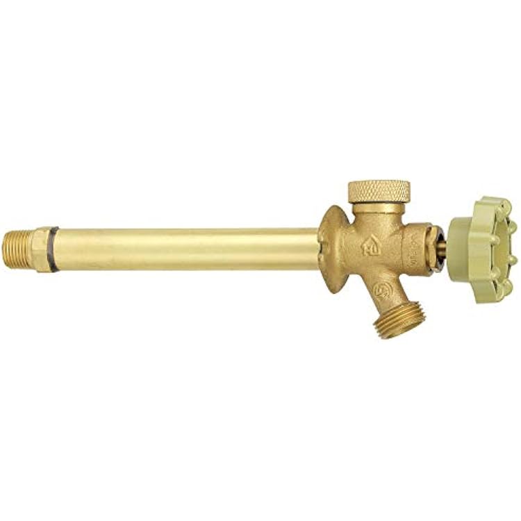 Homewerks Anti-Siphon Frost Free Sillcock, 12-Inch Male Thread or Solder, 12-Inch Inlet by 34 Inch Garden Hose Thread Outlet, 12-Inch Length