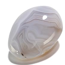 KALIFANO Palm Stone with Healing & Calming Effects - AAA+ Grade High Energy Worry Stone with Information Card - Reiki Crystal Used for Courage (Family Owned and Operated)