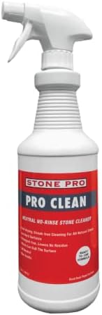 StonePro Pro Clean Neutral No-Rinse Stone Cleaner 32oz (RTU)