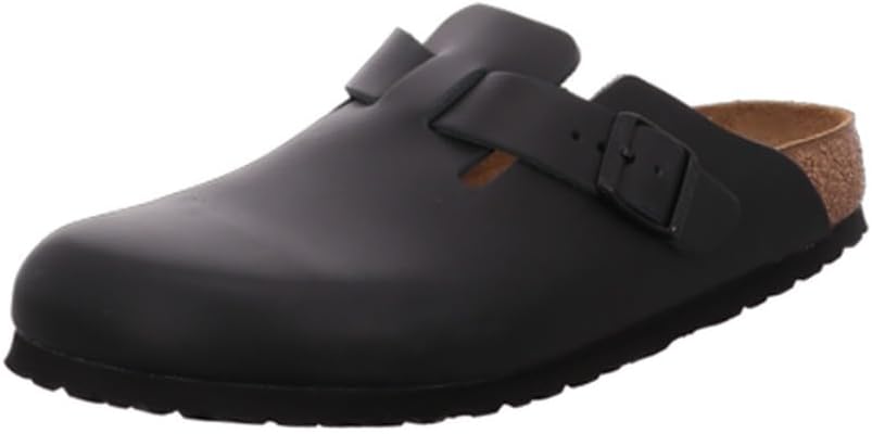 Birkenstock Boston, Unisex Adults' Clogs, Black