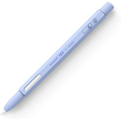 elago x MONAMI Compatible with Apple Pencil Pro Case & Apple Pencil 2nd Generation Case, Compatible with Magnetic Charging, Double Tap, Squeeze, Haptic Must Read Installation Instructions Violet