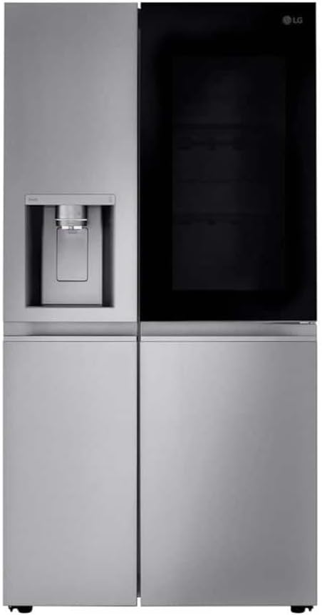 27 cu. ft. Side by Side Smart Refrigerator w/InstaView and Craft Ice in PrintProof Stainless Steel