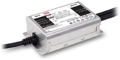 Mean Well XLG-50-A LED Power Supply CP 50W 22-54V 1A, 90-305VAC in, IP67, PFC, Io Adj by Potmeter, Wire Leads