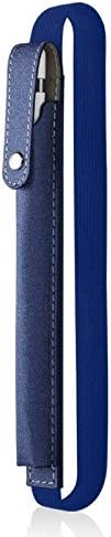 Honeymoon Holder Compatible with Apple Pencil 1st Gen,PU Leather Elastic Pocket Sleeve Detachable Pouch for Apple Pencil Fit iPad Pro 9.7/iPad Pro 10.5/New iPad 9.7 2018 Cases,Blue