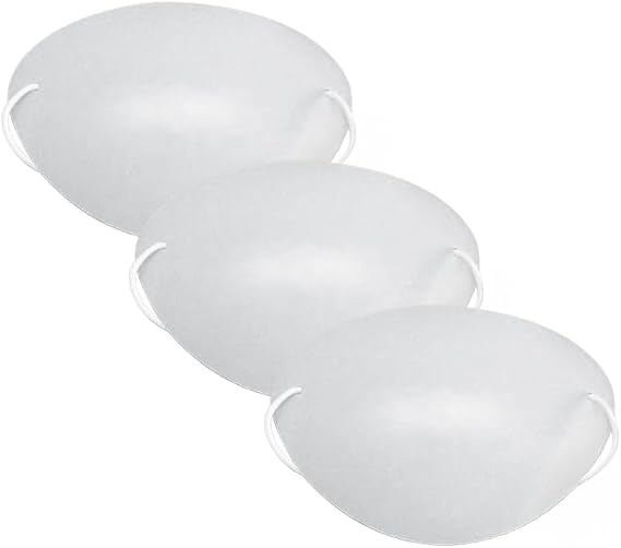 White Eye Patch: Medical - Pediatric - 3 Pack