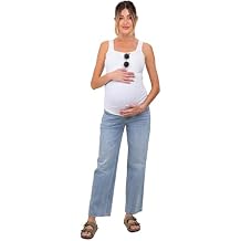 PinkBlush Straight Leg Ankle Maternity Jeans