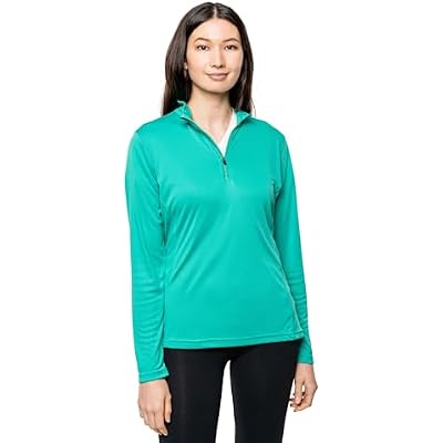 Insect Shield Womens Tech Quarter Zip Moisture-Wicking Pullover