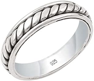 Infinity Spinner Ring - Silver Spin Ring - 925 Sterling Silver Jewelry