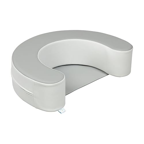 ECR4Kids SoftZone Sit-Up Support Ring, Baby Essentials, GreyLight Grey