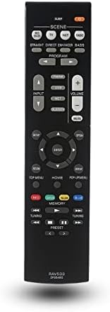 Replacement Remote Control for Yamaha RX-V379 RX-V381 RX-V383 RX-V385 RX-V483 RX-V579 RX-V581 HTR-3068 RX-V585 RX-V481 HTR-2067 RX-V479 RX-V479BL AV Receiver