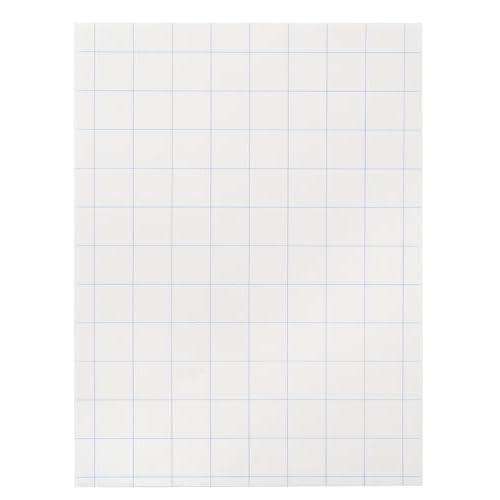 School Smart Graph Paper, 1 Inch Rule, 9 x 12 Inches, White, Pack of 500