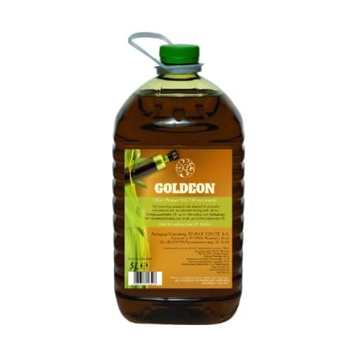 GOLDEON Pomace Olive Oil from Crete for CookingRoastingFrying, 5 Litres