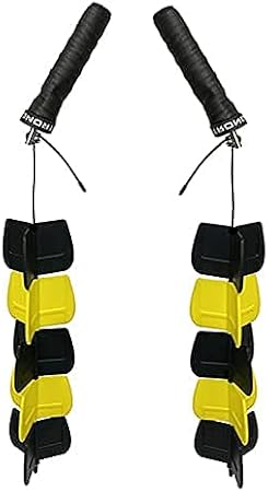 Circular Arm Trainers, Based on Spinning Air Resistance, Provide Simple to Perform Jump Rope Exercise and Powerful Strength Training for All Circular Arm Movements