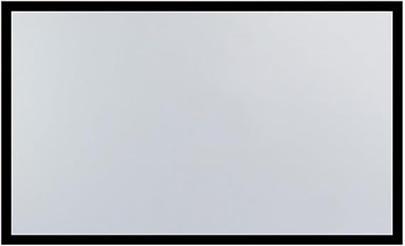 135 Inch Fixed Aluminum Frame Projection Screen, 16:9 HD Widescreen Projection Screen, Home Theater HD TV Movie Projection