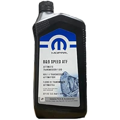 Mopar Chrysler Dodge Jeep Ram 8 and 9 Speed Automatic Transmission Fluid New OEM