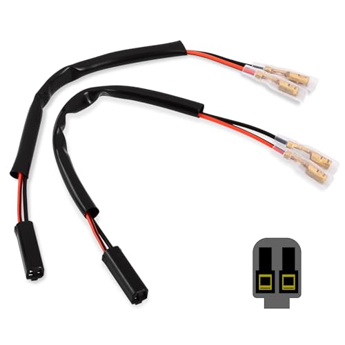 Turn Signal Plug Connector Adapter Cable Wiring fits for Suzuki GSX1300R Hayabusa 1997-2010,GSXR GSX R 1000 K1 K3 K5 K7 K9,GSXR600 GSX-R 750 1997-2012,GSX 600 750 F Katana,TL1000