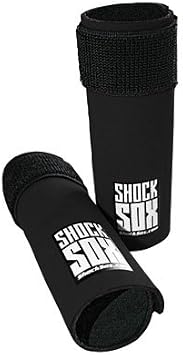 Shock Sox Fork Seal Guards 37-50mm Fork Tube 6" Black for Yamaha Super Tenere 1200 2012-2018
