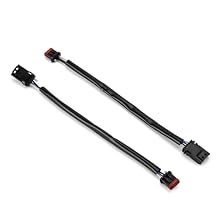 Wsays 15" (381mm) Turn Signal Extension Wiring Harness Compatible with Harley Sportster 883 Iron 09-22, 1200 Custom 00-20 Fit Dyna Low Rider Wide Glide 16-17 Fit Softail Fat Boy 16-17 Street Bob 18-25