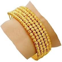 New 2026 Dubai Women Gold Color Bangles Thin Bracelet Ethiopian Bracelets African Jewelry Saudi Arabic Wedding Gifts Fashion Accessories Creative Gift