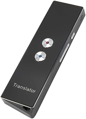 Voice Translator Device, Two-Way Instant Translator Language Translator Device with Voice Both Ways Portable Real Time Translator, for Learning Travel Business 74 Languages and