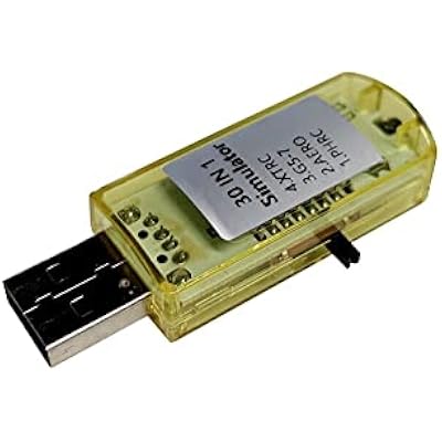 Pctech 22 in 1 RC Flight Simulator Adapter for G7 Phoenix 5.0 XTR VRC, Flysky Frsky Remote Controller FPV Racing