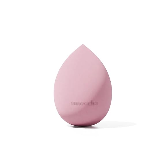 Smooche Beauty Blender Makeup Sponges, Soft Beauty Sponge for Seamless Blending, Streak-Free Makeup Application, Wet & Dry Use, Flawless Finish