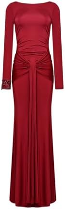 Intensity Jersey Long Sleeve Gown